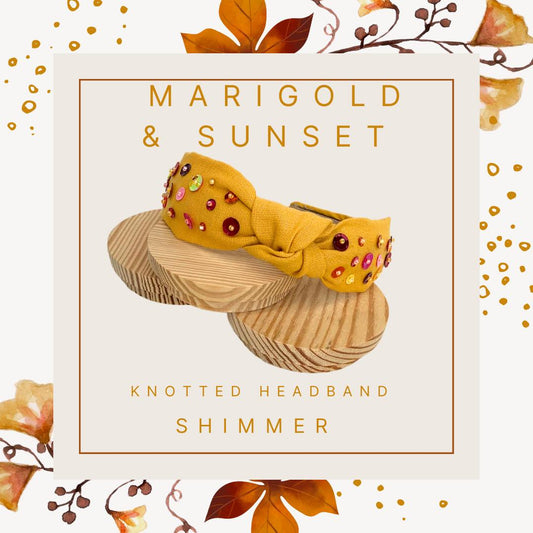 Marigold Shimmers autumn ablaze