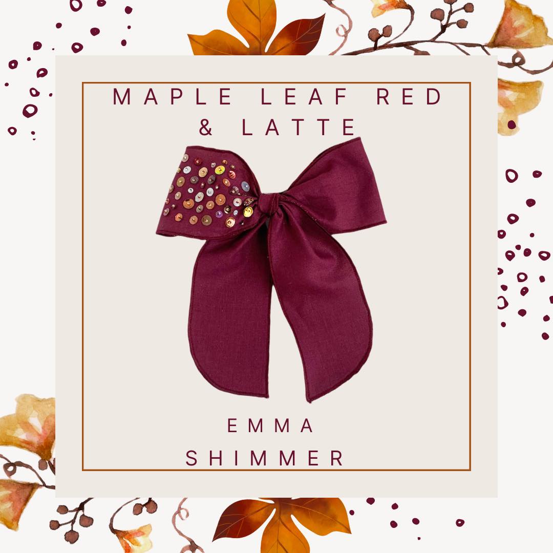 Maple Leaf Red Shimmers autumn ablaze
