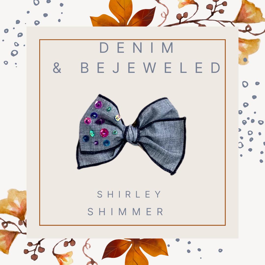Denim Shimmers autumn ablaze
