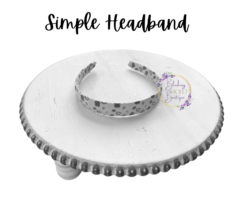 Subscription simple headband